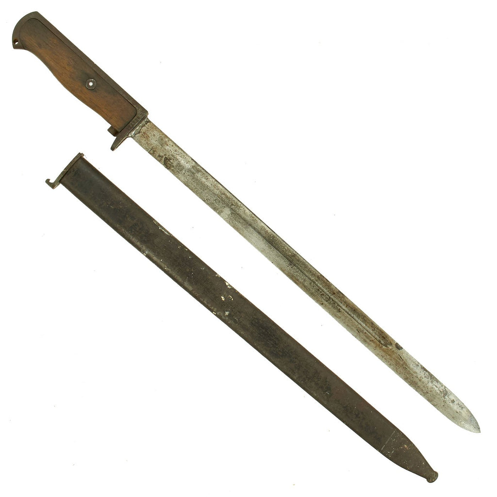 Original Norwegian M1916 Bayonet for Krag–Jørgensen Rifles & Carbines with Scabbard Original Items