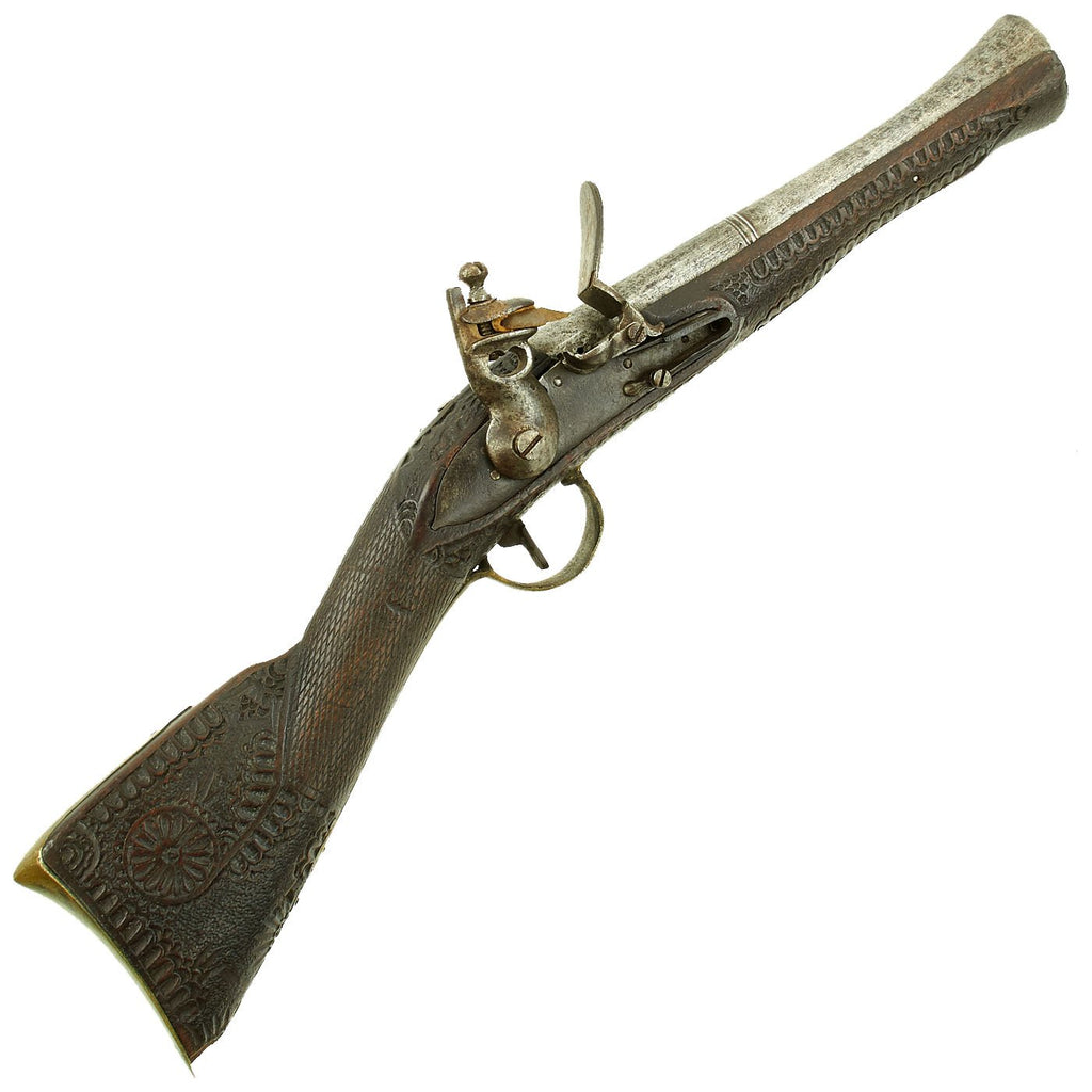 Original 19th Century Southern European Barbary Pirate Flintlock Hand Blunderbuss - circa 1800 Original Items