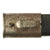 Original German WWI M1898 n/A Long GEW 98 Peruvian Contract Bayonet with Leather Scabbard - c.1909 Original Items
