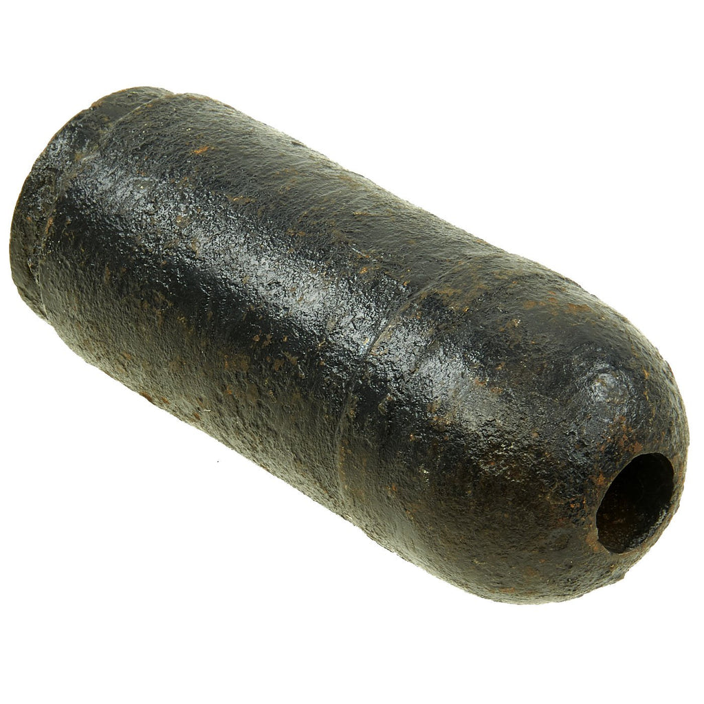 Original Civil War Confederate 3-inch Ordnance Rifle Broun Shell - Excavated in North Carolina Original Items