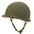 Original U.S. WWII Unissued 1945 M1 McCord Rear Seam Swivel Bale Helmet with MSA Liner Original Items