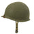 Original U.S. WWII Unissued 1945 M1 McCord Rear Seam Swivel Bale Helmet with MSA Liner Original Items