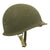 Original U.S. WWII Unissued 1945 M1 McCord Rear Seam Swivel Bale Helmet with MSA Liner Original Items