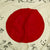 Original Japanese WWII Hand Painted Cloth Good Luck Flag - 29" x 34" Original Items