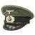 Original Excellent Condition German WWII Wehrmacht Army Heer Infantry EM - NCO Visor Cap - Size 54 Original Items