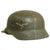 Original German WWII M40 Single Decal Luftwaffe Helmet with 58cm Liner & Chinstrap - Q66 Original Items