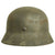 Original German WWII M40 Single Decal Luftwaffe Helmet with 58cm Liner & Chinstrap - Q66 Original Items