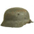 Original German WWII M40 Single Decal Luftwaffe Helmet with 58cm Liner & Chinstrap - Q66 Original Items