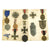 Original German WWII Factory Salesman Medals and Awards Sample Set on Display Board Original Items