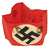 Original German WWII Service Worn Mid-War NSDAP Party Multi-Piece Construction Armband Original Items