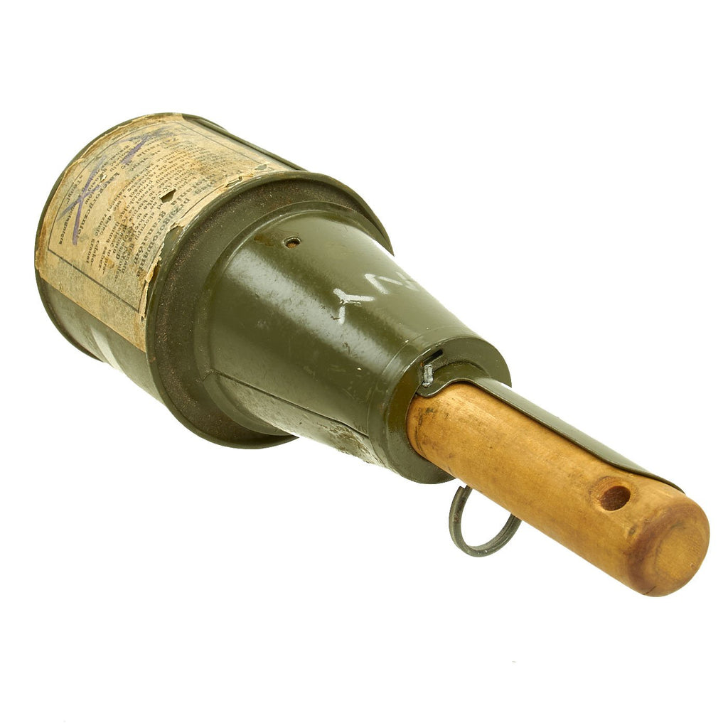 Original Polish Cold War Issue Soviet RPG-43 Inert HEAT Grenade - High Explosive Anti-Tank Original Items