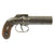 Original U.S. 19th Century Allen & Thurber 1837 Patent Percussion Pepperbox Revolver Original Items