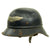 Original German WWII M38 Luftschutz Beaded Gladiator Air Defense Helmet - dated 1938 Original Items