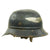 Original German WWII M38 Luftschutz Beaded Gladiator Air Defense Helmet - dated 1938 Original Items