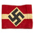 Original German WWII Field Used Hitler Youth Member Multi-piece Construction Armband - Hitlerjugend Original Items