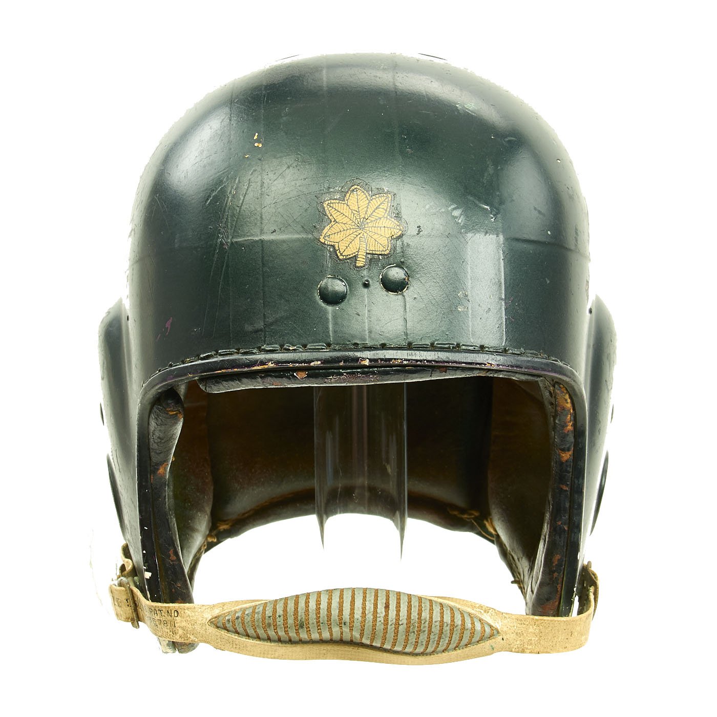 Original U.S. 1950s Tanker Paratrooper Training Ridell Football Helmet – International Military Antiques Original U.S. 1950s Tanker Paratrooper Training Ridell Football Helmet – International Military Antiques