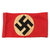 Original German WWII Mid-War NSDAP Party BeVo Embroidered Insignia Armband Original Items
