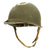 Original U.S. WWII Very Early 1942 McCord Front Seam Fixed Bale M1 Helmet with MSA Liner Original Items
