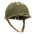 Original U.S. WWII Very Early 1942 McCord Front Seam Fixed Bale M1 Helmet with MSA Liner Original Items