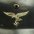 Original German WWII Luftwaffe M35 Double Decal Droop Tail Eagle Steel Helmet with 56cm Liner - Q64 Original Items