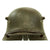 Original German WWII Reissued M18 Single Decal Army Heer Helmet with 57cm Liner - "Bell" L64 Original Items