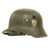 Original German WWII Reissued M18 Single Decal Army Heer Helmet with 57cm Liner - "Bell" L64 Original Items