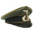 Original German WWII Army Heer Cavalry EM & NCO Schirmmütze Visor Cap - Size 57 Original Items
