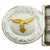 Original German WWII Luftwaffe Officer's Dress Brocade Belt with Aluminum Buckle Original Items