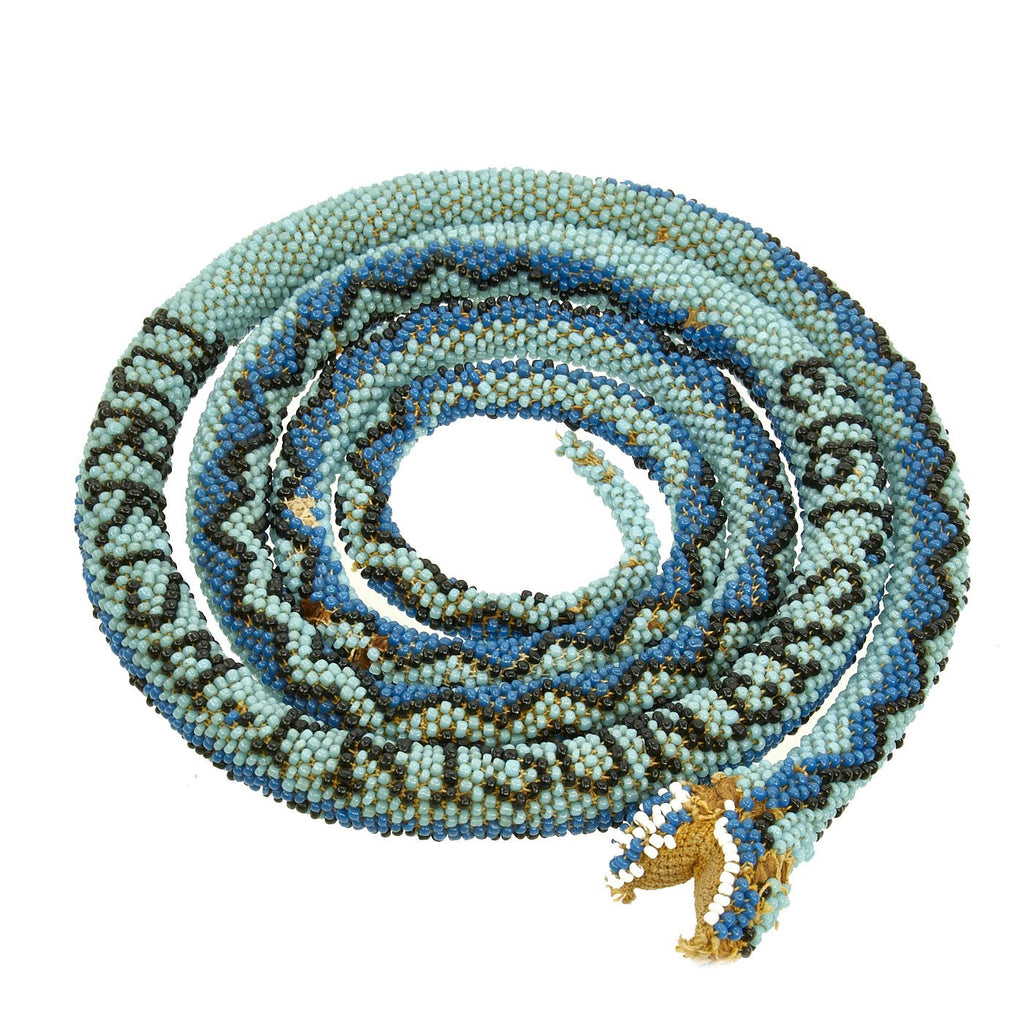 Original Ottoman Empire WWI Turkish Prisoner of War Souvenir Snake Dated 1913 Original Items