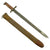 Original U.S. WWI M1905 Springfield 16" Rifle Bayonet with USMC M1910 Scabbard - dated 1917 Original Items