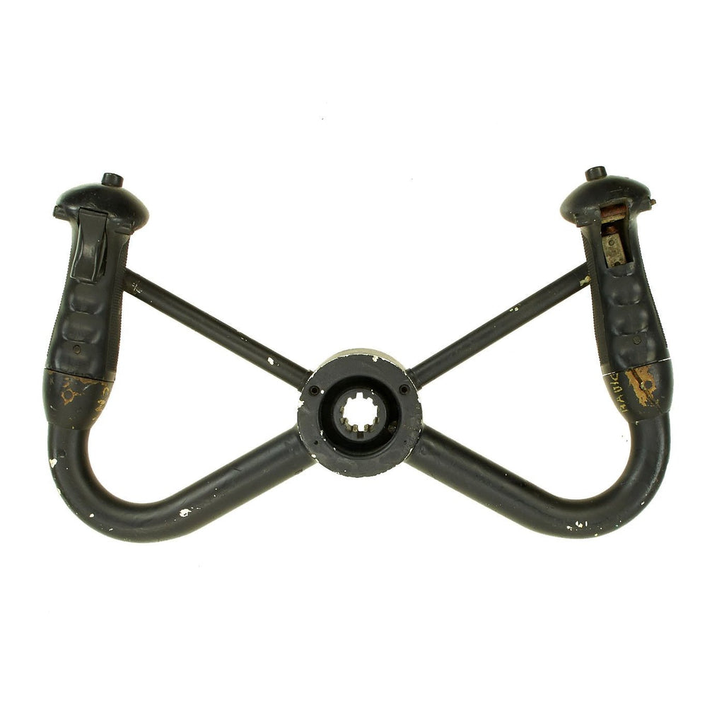 Original U.S. WWII Lockheed P-38 Lightning Steering Control Yoke Original Items