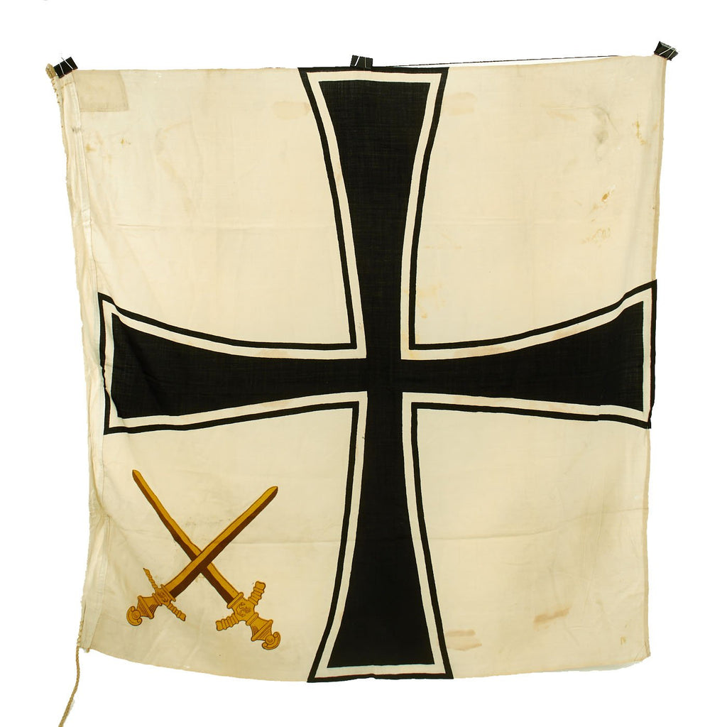 Original German WWII General Admiral Rank 1.5 X 1.5 Meter Command Flag - Generaladmiralflagge Original Items