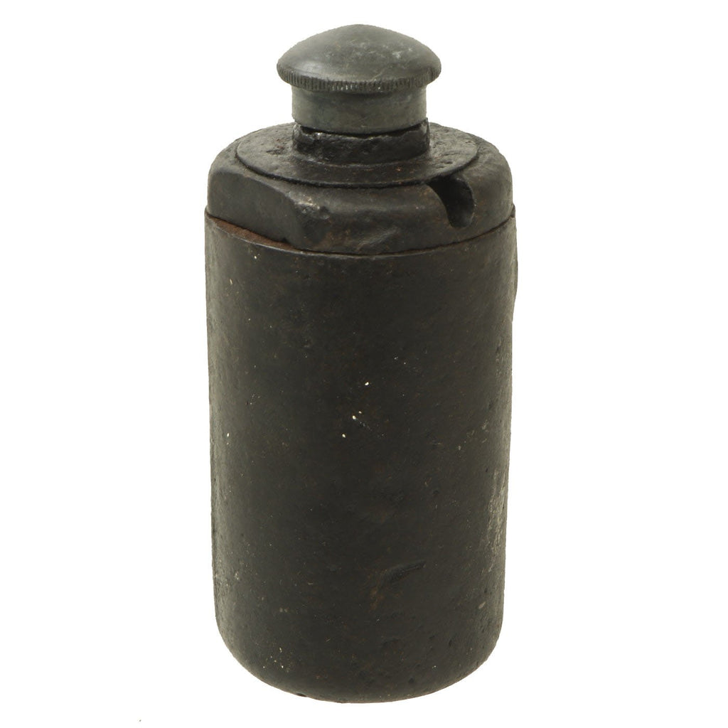 Original Italian WWI B.P.D. Hand Grenade with Zinc Fuze Screw Cover - Inert Original Items