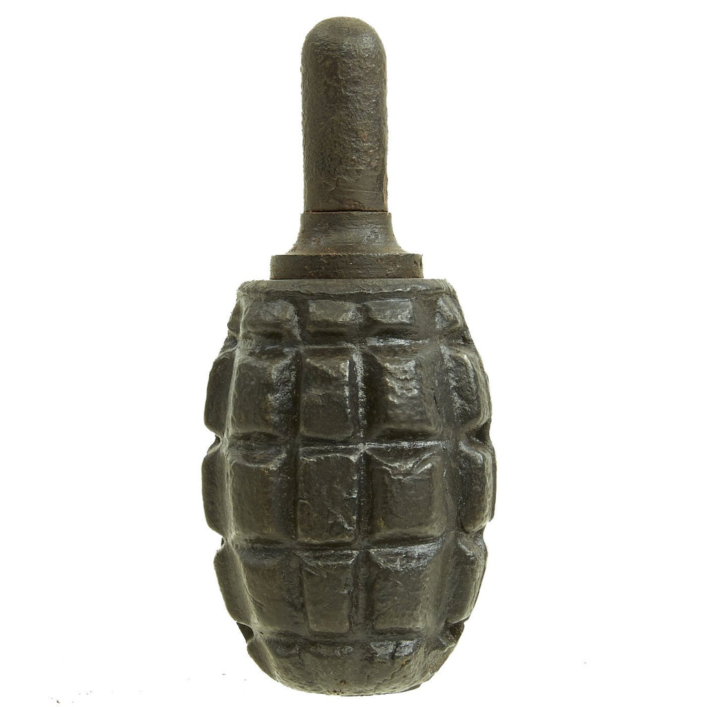 Original Austrian WWI 1st Pattern Schwergranate Heavy Hand Fragmentation Grenade - Inert Original Items