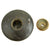 Original Italian WWI Lenticolare M14 Discus Hand Grenade with Brass Fuze Holder Original Items