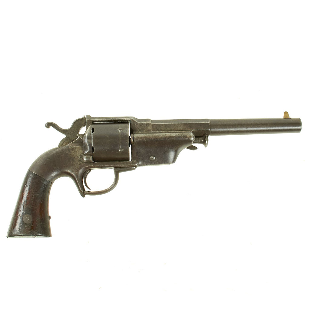 Original U.S. Civil War Allen & Wheelock .44cal Army Revolver Serial 30 Converted to Rimfire - Circa 1860 Original Items