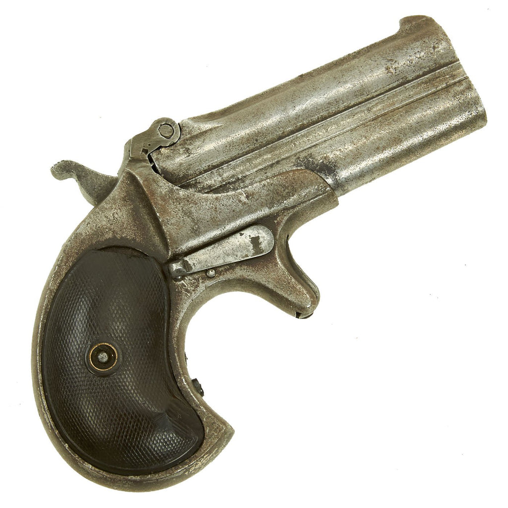 Original U.S. Remington .41 Rimfire Over & Under Gambler’s Two Shot Pocket Pistol Serial No. 3 c.1870 Original Items