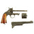 Original U.S. Merwin & Hulbert 1876 1st Model 1st Version Frontier Army Revolver with Bone Grips c.1876 Original Items