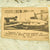 Original German WWII V-1 Rocket Fragment and V1 P.O.W. Post V1/5 Leaflet Original Items