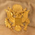 Original U.S. WWII Army Air Force Officer Tan Crusher Cap by Surefit, NYC -Named to Lt. H. London Original Items