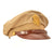 Original U.S. WWII Army Air Force Officer Tan Crusher Cap by Surefit, NYC -Named to Lt. H. London Original Items