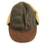 Original U.S. WWII Army Air Forces B-2 Gunner & Air Crew Shearling Leather Billed Cap - size Large Original Items