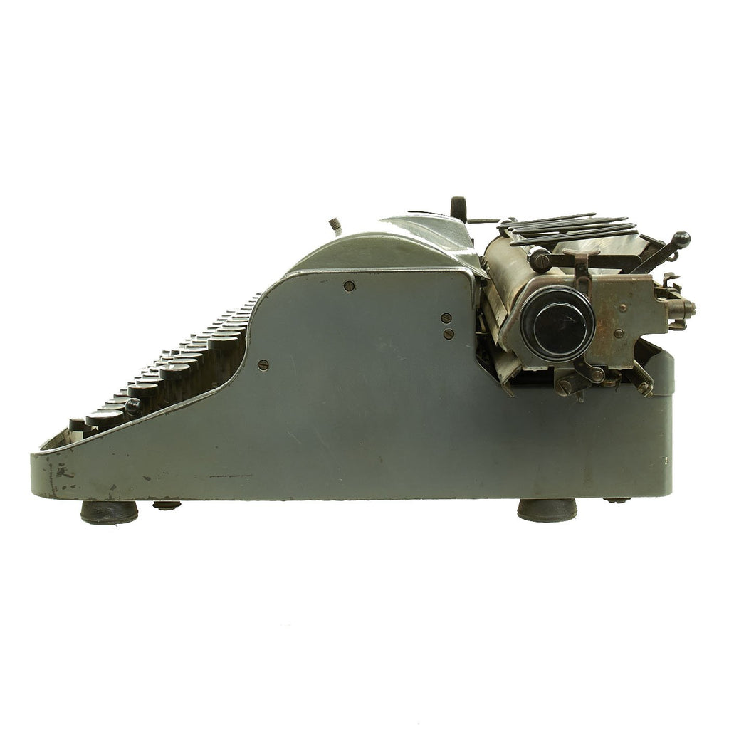 Original German WWII Rare SS Typewriter by Olympia Büromaschinenwerke ...