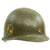 Original U.S. WWII Named 1942 M1 McCord Fixed Bale Helmet with Firestone Liner & Unit Insignia Original Items