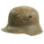 Original German WWI Battlefield Pickup M16 KIA Shot Through Helmet with Partial Liner - Size 66 Shell Original Items