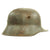 Original German WWI Battlefield Pickup M16 KIA Shot Through Helmet with Partial Liner - Size 66 Shell Original Items