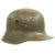 Original German WWI Battlefield Pickup M16 KIA Shot Through Helmet with Partial Liner - Size 66 Shell Original Items