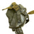 Original U.S. WWII USAAF Bomber Crew M3 Steel FLAK Helmet with A-14 Oxygen Mask and Inner Flight Helmet Original Items