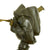 Original U.S. WWII USAAF Bomber Crew M3 Steel FLAK Helmet with A-14 Oxygen Mask and Inner Flight Helmet Original Items