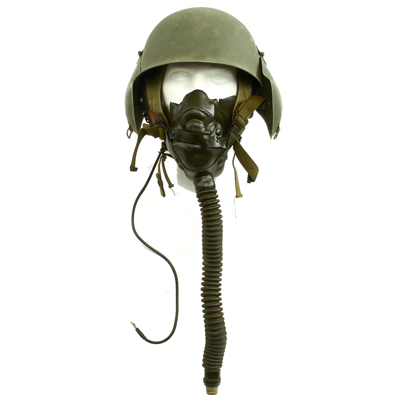 bomber plane style motorcycle helmet Original U.S. WWII USAAF Bomber Crew M3 Steel FLAK Helmet with A-14 Ox – International Military Antiques